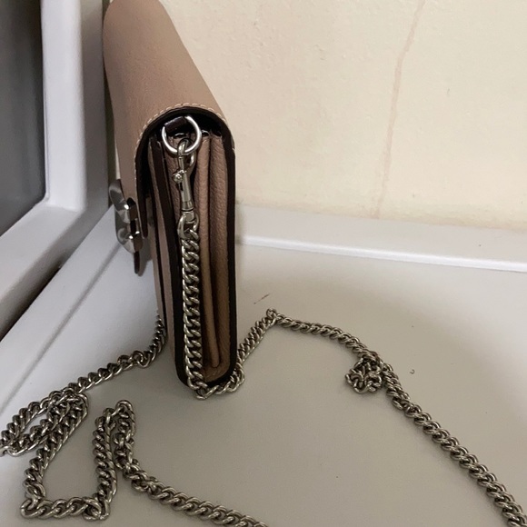 COPY - Coach Lht/Taupe Tabby can clutch - Picture 2 of 9